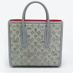 Christian Louboutin Gray Paloma Tote